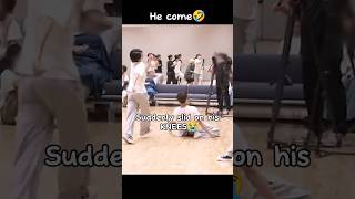Dk on his keen during GOLM practice🤣#dk#dokyeom#jun#mingyu#scoups#seventeen#dino#shorts#fyp#carat