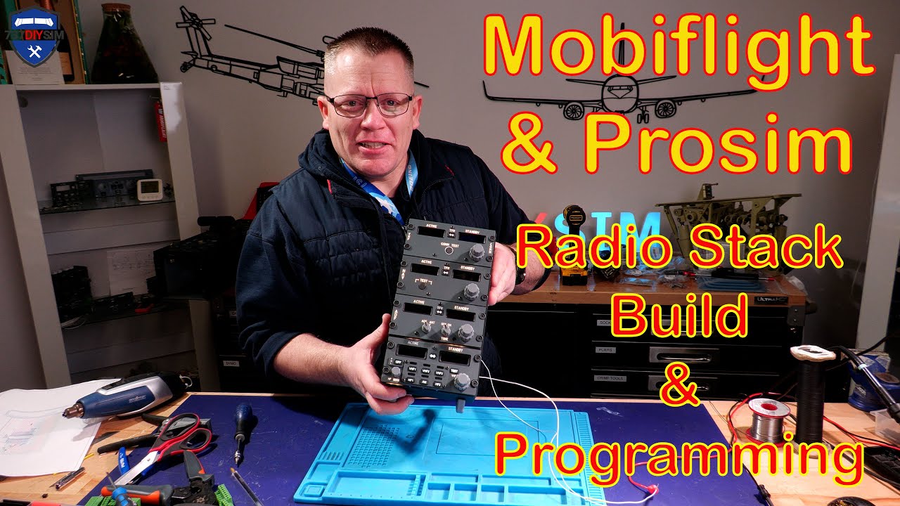 Building & Programming Pedestal Radio Panels with Mobiflight