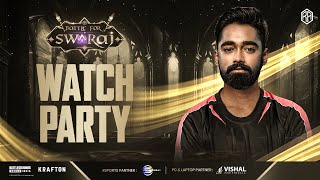 RA Esports Presents, Battle For Swaraj S1 | League Stage Day 1 | Watch Party with neyoo