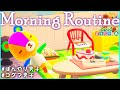 【あつ森】人気キャラ！パッチのモーニングルーティン！ぼんやり男子の朝に完全密着！【あつもり/パッチ/歌う住民】【Animal Crossing New/stitches routine】