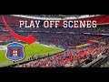 CARLISLE UNITED WEMBLEY SCENES 😱