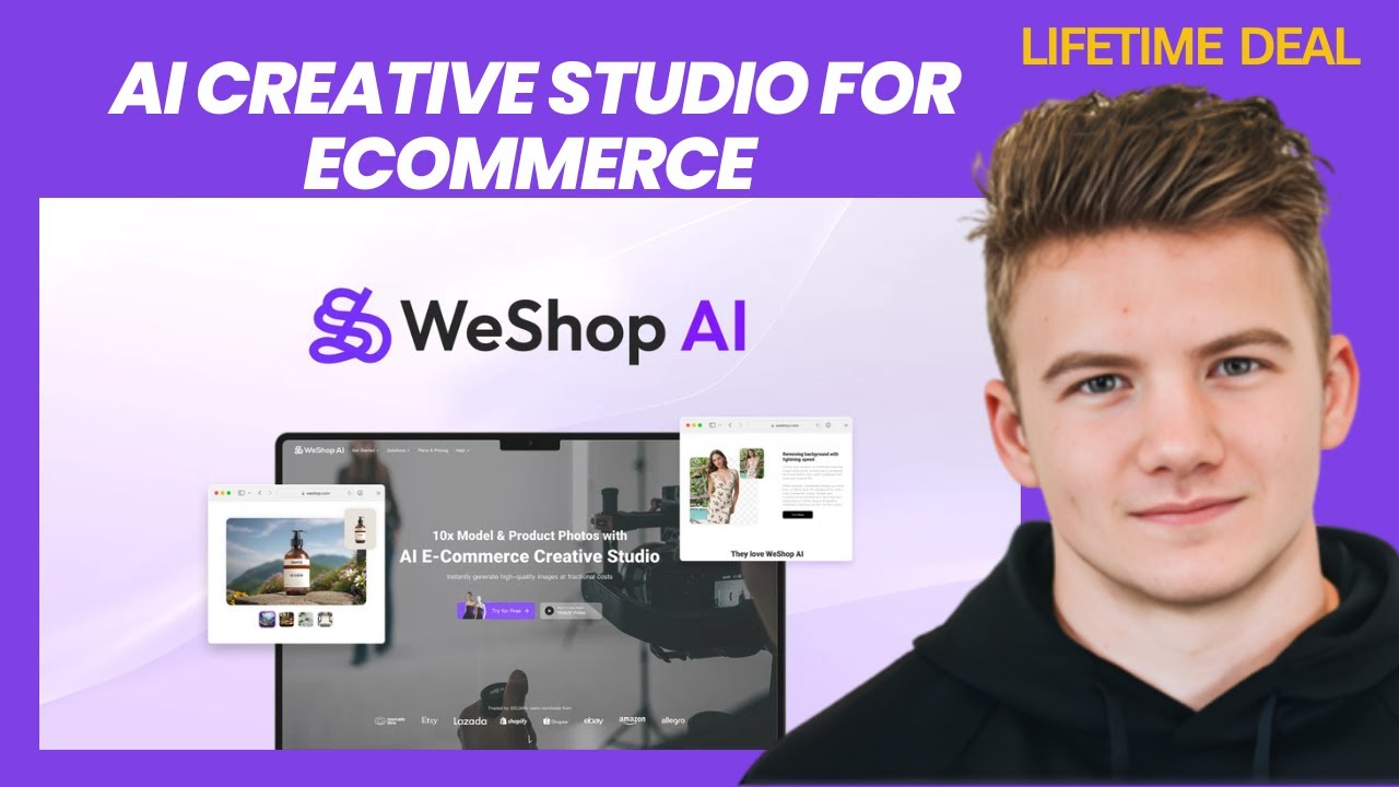 WeShop AI Lifetime Deal I AI Creative Studio & Image Editing for E-Commerce