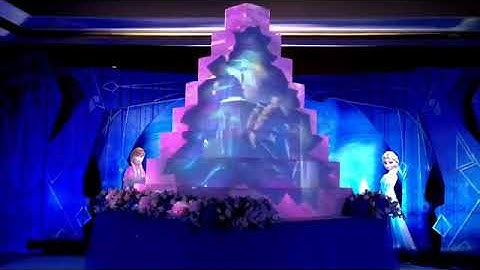Cake mapping in Oman, Frozen theme 1