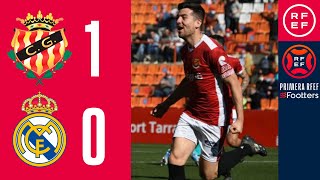 RESUMEN | Gimnàstic de Tarragona 1-0 Real Madrid Castilla | PrimeraRFEF | Jornada 22 | Grupo 2