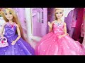 Barbie Rapunzel Palace Ballroom Dance Party Day! Barbie Puppe Ballsaal Tanzparty boneka Pesta dansa 1