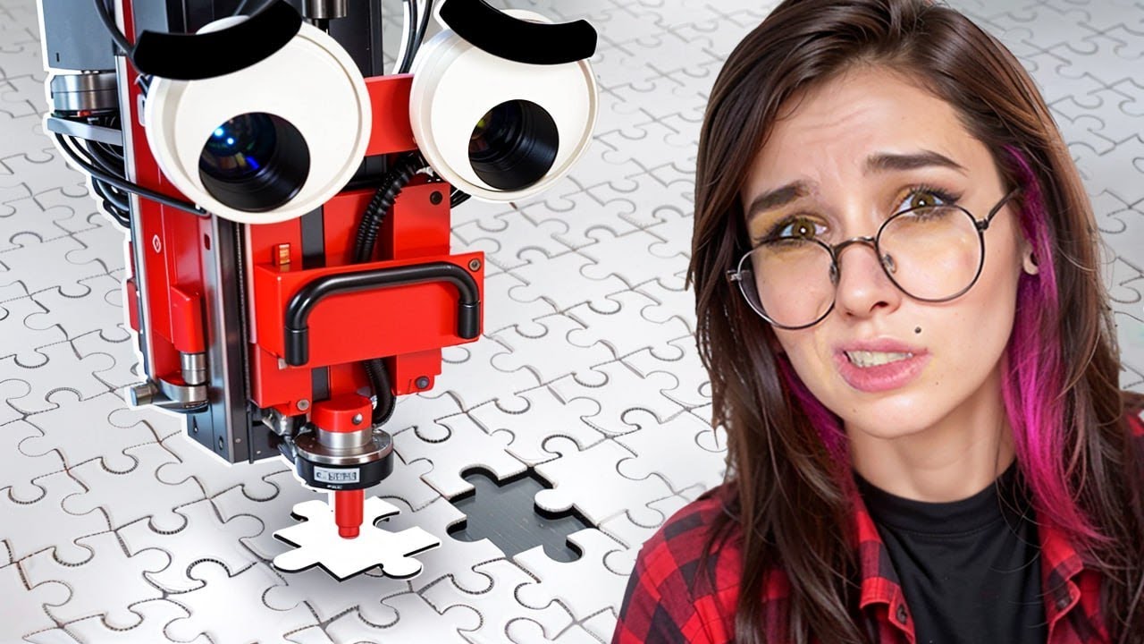 Mark Rober’s Puzzle Robot is Scary Good - YouTube