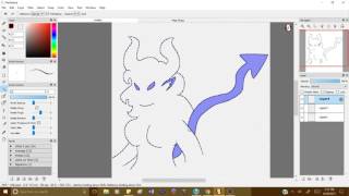 Simple Succubus Gif Speedpaint