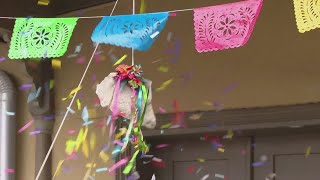 50-year tradition continues for NIOSA with hanging of Rain Rock
