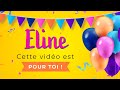 Joyeux anniversaire eline 