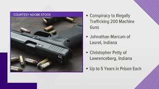 Hoosiers plead guilty to illegal gun trafficking