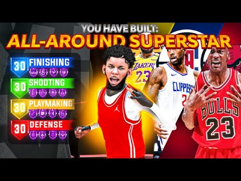 *NEW* All-Around SUPERSTAR Build is the Best ALL-AROUND ISO BUILD on NBA 2K24! BEST GUARD BUILD 2K24