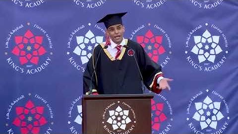 Commencement 2018: Arabic Oration by Mohammad Shdaifat