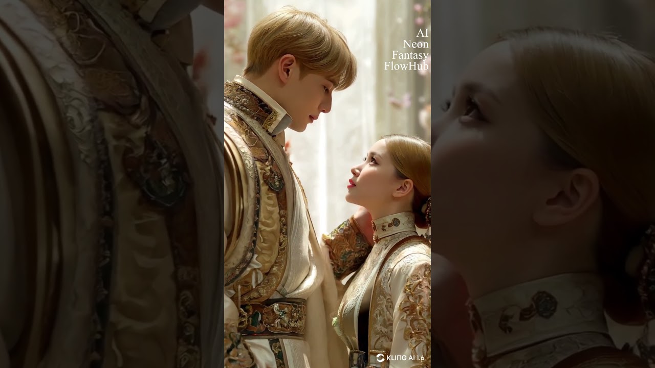 The Garden of the Gods of the Neon Fantasy World and the Love of the Couple.