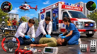 Ambulance City Rescue Simulator 3D Game 911 Us Emergency Ambulance - New Version For Android #part16 screenshot 2