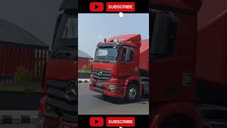 Sultannya Kediri Lewat Truk Trailer Tronton Mercedes Benz Actros