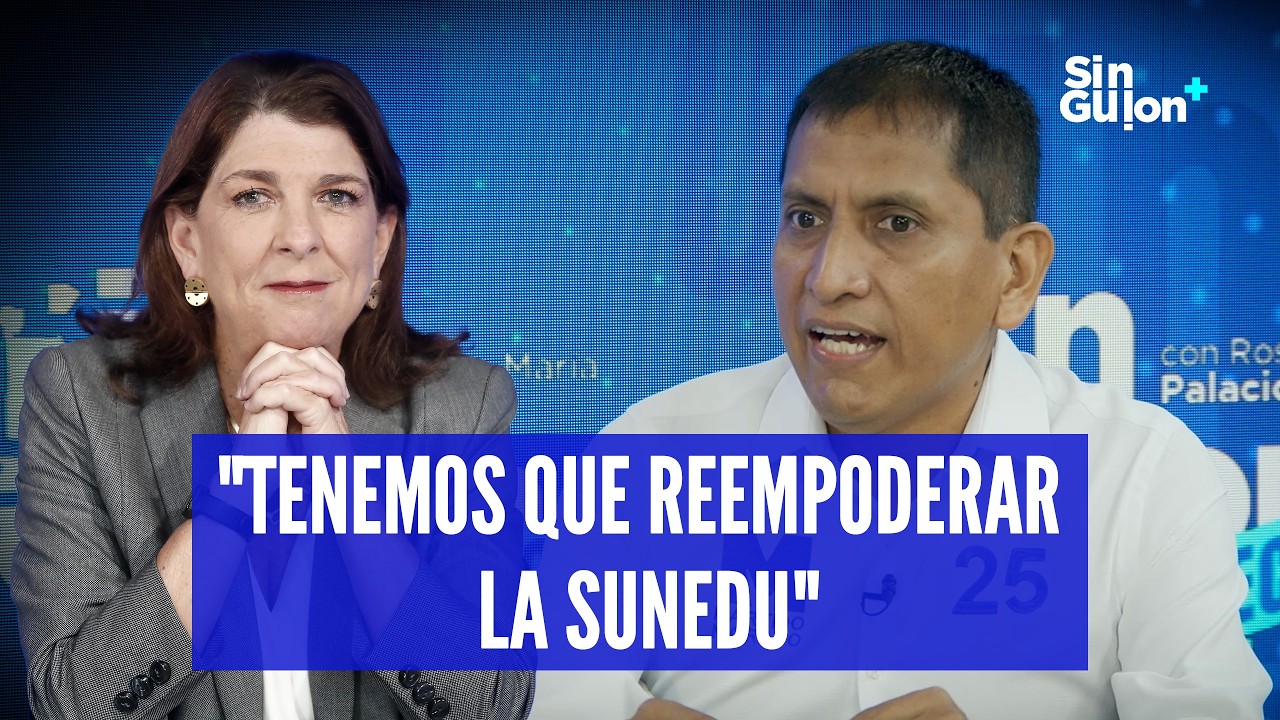 ROSA MARÍA PALACIOS ENTREVISTA A SERGIO SUNI del PARTIDO MORADO #SGE