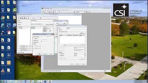 GEOL/AGRI 226 - Creating a Dictionary in Pathfinder Office