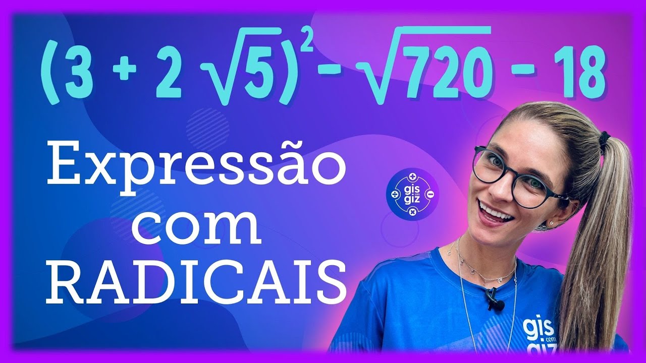 EXPRESSÕES NUMÉRICAS com FRAÇÕES, RAIZ QUADRADA E POTÊNCIA \Prof. Gis/ 