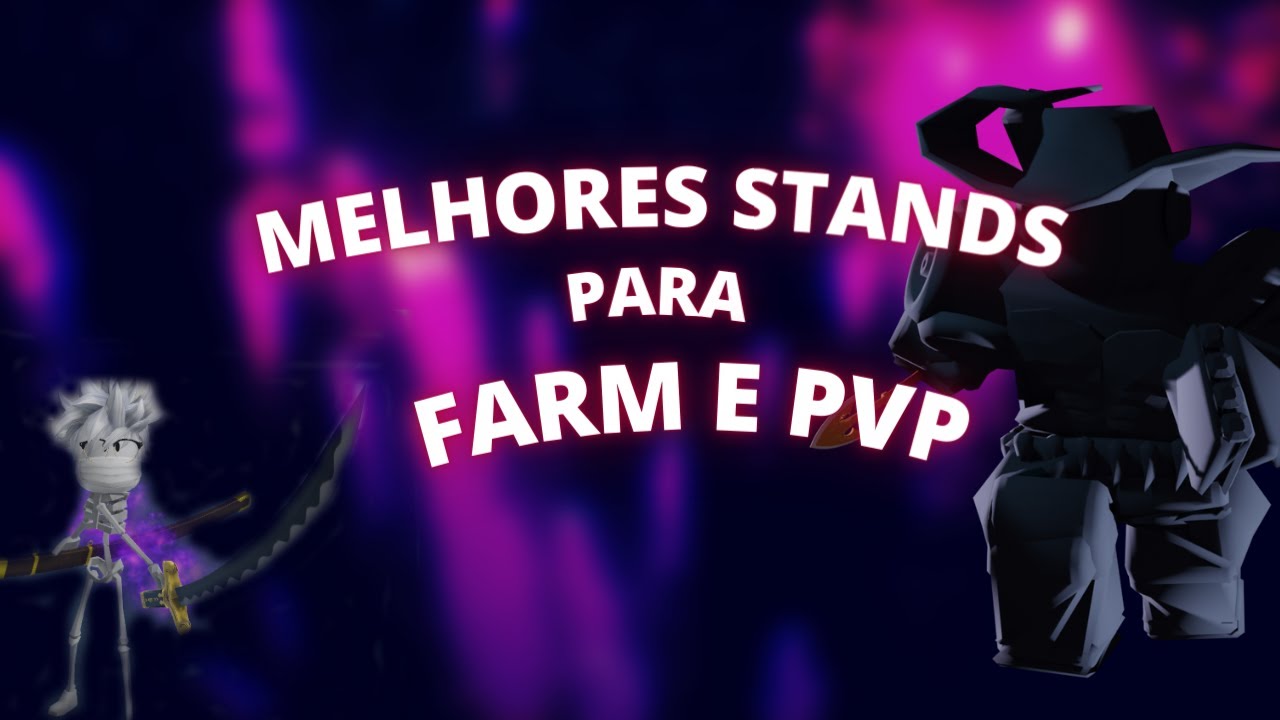 YBA)TIER LIST DOS MELHORES STANDS PARA FARMAR 