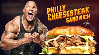 Philly Cheesesteak Sandwich ! The Rock's Favorite food