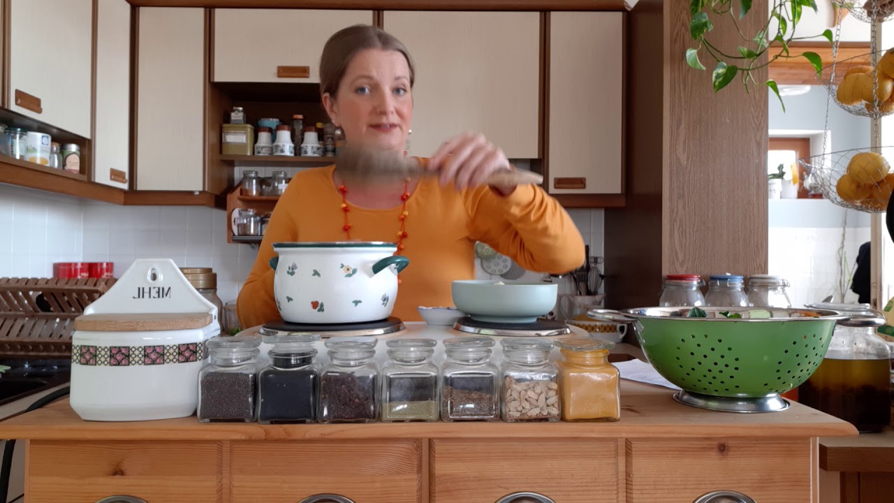 Spinat Moong Dal einfach und schnelles Rezept