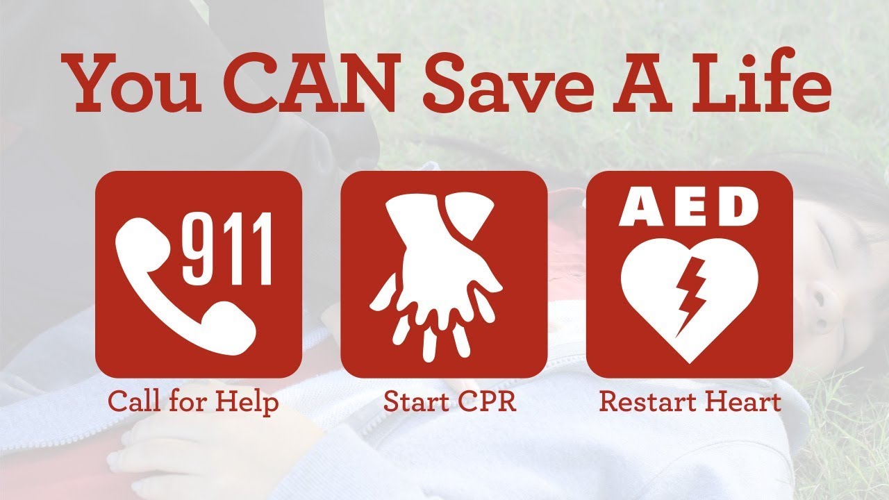 We save lives. Restart Heart Day. Help save Life. Quick Action saves Life CPR. Push hard.