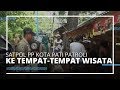 Travel satpol pp kota pati melakukan patroli ke ruang publik yang masih dikunjungi orang