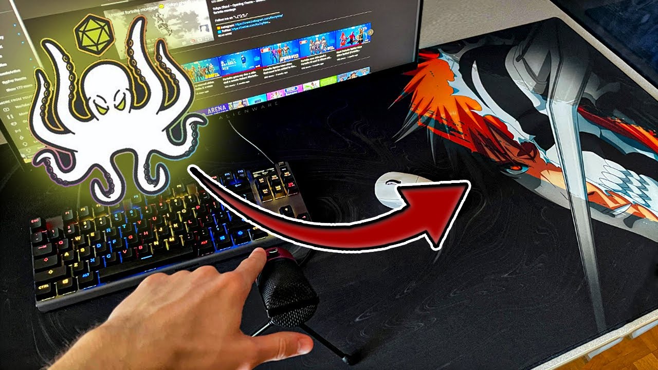 Inked gaming mousepad review XXL (best custom mousepad) - YouTube