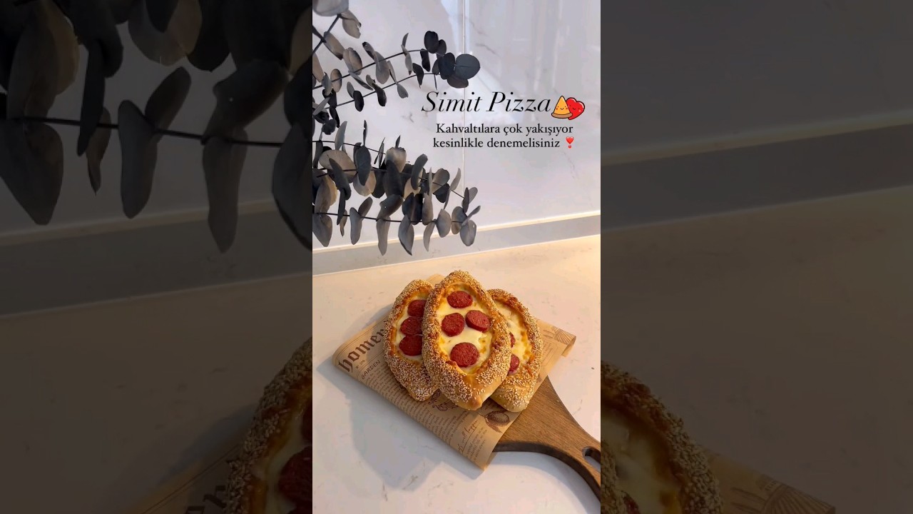 Simit Pizza Tarifi 