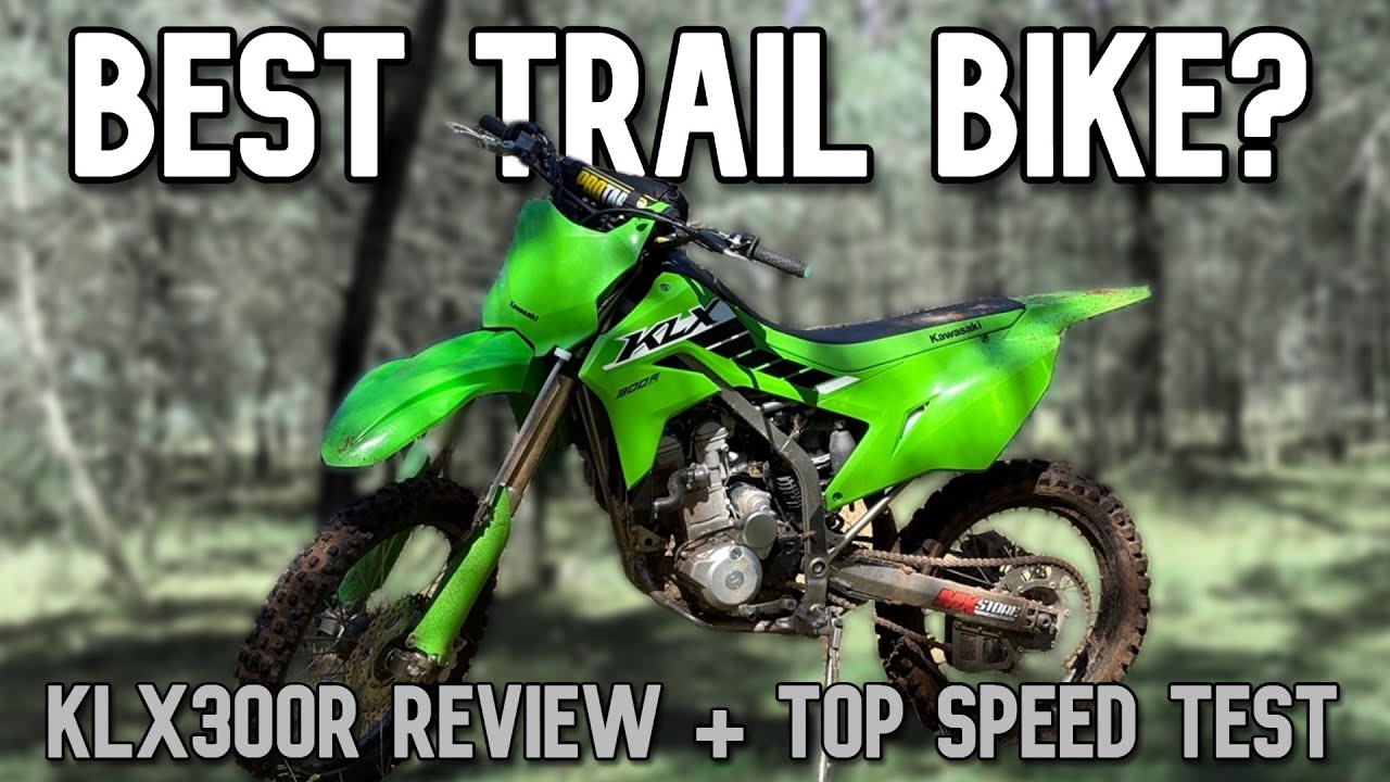 2025 Kawasaki KLX 300R Review after 90 hours + Top speed test - YouTube