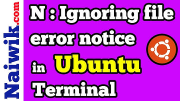N: Ignoring file 
