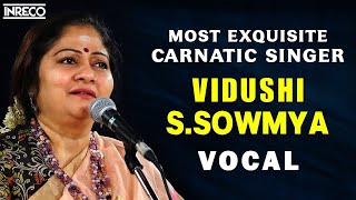 Singer Sowmya | Most Exquisite CarnaticSinger | Prominent classical singer Vidushi S.Sowmya | INRECO