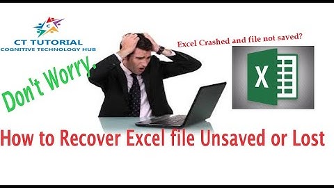How to Recover Excel file Unsaved or Lost||Recover Microsoft Excel File : 4 Easy Free Ways