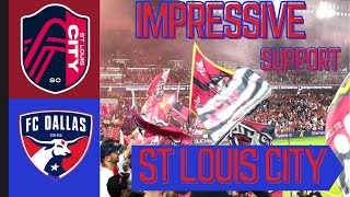 German fan visits St Louis City SC - there is no way this club is only a few months old!