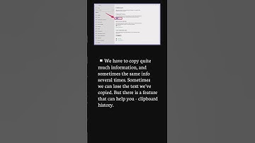 How to Use Clipboard History on Windows 10 #shorts