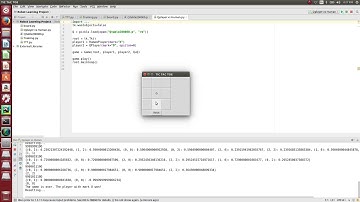 Tic-Tac-Toe using Q learning