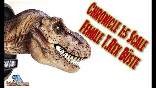 Chronicle / Maßstab 1:5 /Jurassic Park / Female T. Rex Bust / Büste - Review #285 (german)