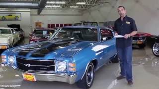 71 CHEVROLET CHEVELLE SS454 for sale with test drive, driving sounds, and walk through video