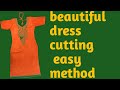Dress cutting and stitching easy method