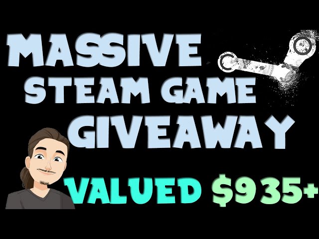 Massive Steam Game Giveaway! (ENDED) || Doom Eternal, Resident Evil 3, Fallout 4, Wolfenstein 2, etc