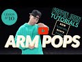 ARM POPS | DANCE TUTORIAL #10 FOR BEGINNERS #POPPINJOHNTUTORIALS