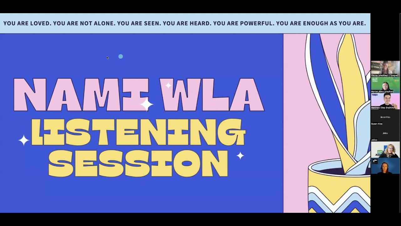 Mental Health Listening Session - Mental Health Awareness Month 2022