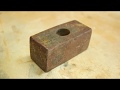 Rusty Old Hammer Restoration - New Wooden Handle