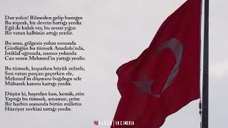 18 Mart Çanakkale Zaferi Dur Yolcu Şiiri #çanakkalezaferi #birdestandırçanakkale #NecmettinHalilOnan Resimi