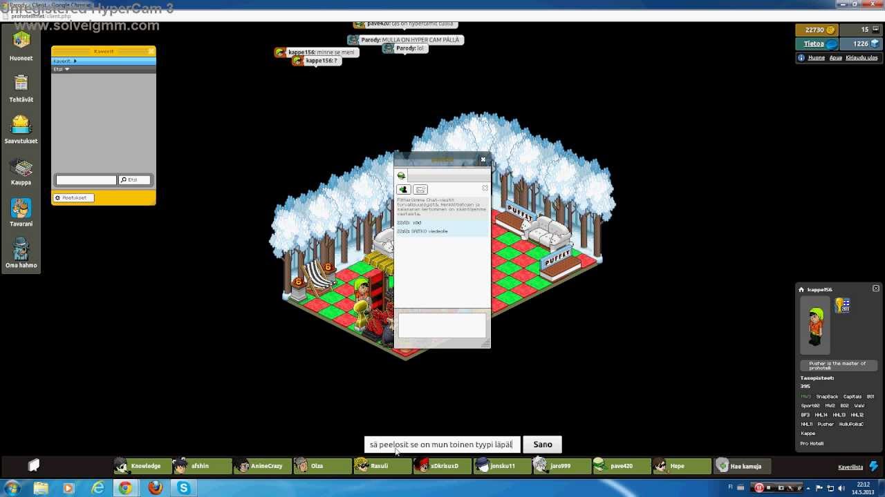 prohotelli kappe156 on peelo!!