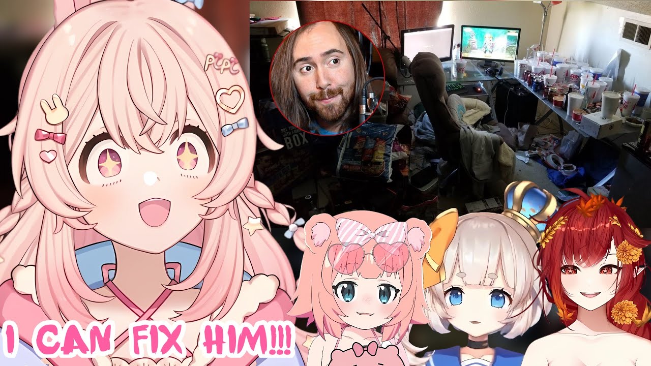 Пиппа верит, что сможет исправить Асмонголда [Пиппа x Хромухрому x Marimari_en x HinaBobiba]