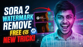 SORA 2 Watermark Remove Free 😱 | New Trick 2026 🔥 Full Bangla Tutorial