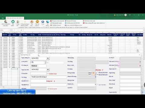 Video Bai 5|Hướng dẫn lập phiếu thanh toán, chi phí... - youtube
