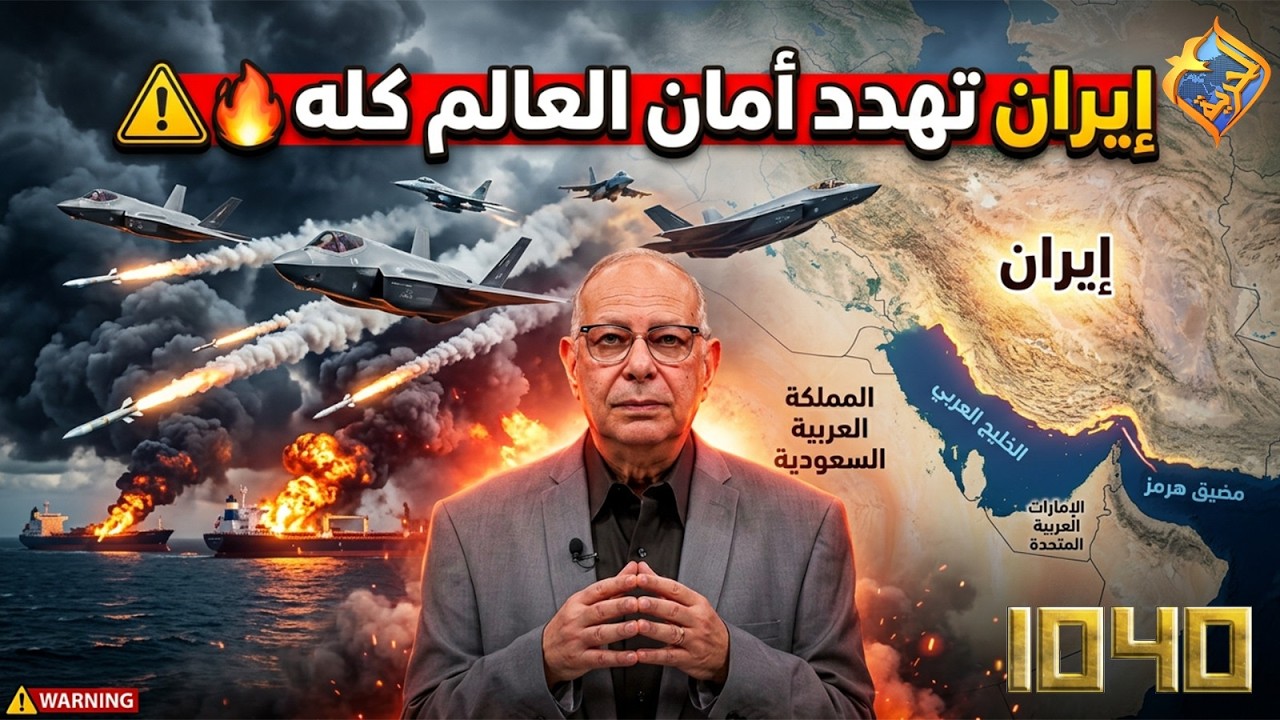 إيران تهدد أمان العالم كله 🛑😱 برنامج 1040 #قناة_الحرية