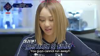 220421 Queendom 2 - Hyolyn Round 2 Loonas So What Behind Eng Sub